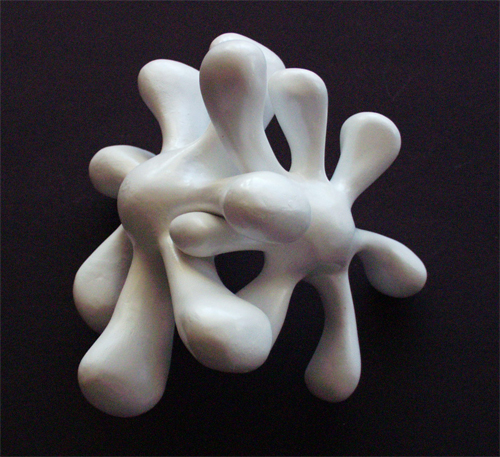 Splatromony #1, 2002. (Maquette) Clay/paint, 10” x 10’ Splatromony #1, 2002. (Maquette) Clay/paint, 10” x 10’